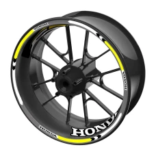 SEFIS sada barevných proužků EASY na kola Honda yellow SEFIS sada barevných proužků EASY na kola Honda yellow