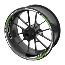 SEFIS sada barevných proužků EASY na kola Kawasaki Z1000 green SEFIS sada barevných proužků EASY na kola Kawasaki Z1000 green