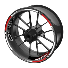 SEFIS sada barevných proužků EASY na kola Kawasaki Z650 red SEFIS sada barevných proužků EASY na kola Kawasaki Z650 red