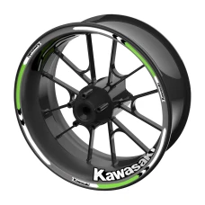 SEFIS sada barevných proužků EASY na kola Kawasaki green SEFIS sada barevných proužků EASY na kola Kawasaki green