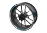 SEFIS set of colored EASY stripes for wheels - blue