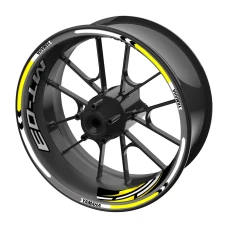 SEFIS sada barevných proužků EASY na kola Yamaha MT-03 žlutá SEFIS sada barevných proužků EASY na kola Yamaha MT-03 žlutá