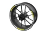 SEFIS set of colored EASY stripes for wheels - yellow