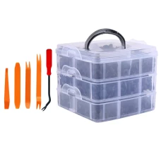 SEFIS set of plastic screws 5-10mm 625pcs SEFIS set of plastic screws 5-10mm 625pcs