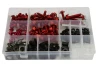 SEFIS set of screws for fairing M5 M6 190 ks red