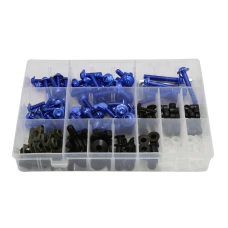 SEFIS set of screws for fairing M5 M6 190 ks blue SEFIS set of screws for fairing M5 M6 190 ks blue