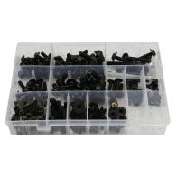 SEFIS set of screws for fairing M6 M5 190 ks black