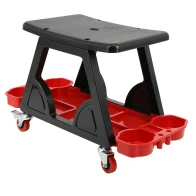 SEFIS service stool with wheels and storage space