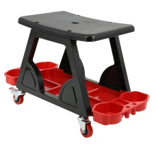 SEFIS service stool with wheels and storage space
