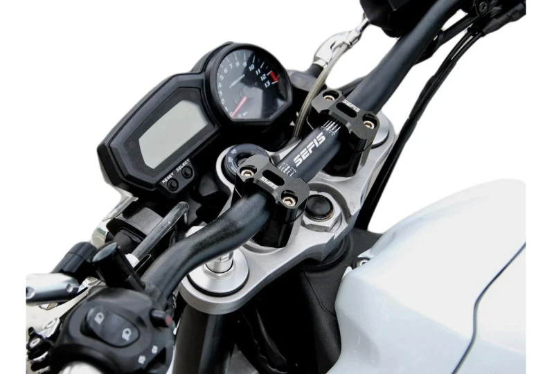 SEFIS handlebar and risers 28,6mm Yamaha N for a motorcycle