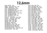 SEFIS adapter for front Triple Tree stand Ø12,6mm Honda for a motorcycle