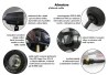 SEFIS Adventure universal auxilary light 10W for a motorcycle