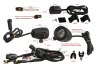 SEFIS Adventure universal auxilary lights 20W with cabling for a motorcycle