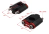 SEFIS Arc 30 handlebar riser 22mm Suzuki DL1000 V-Strom 2002-2018 for a motorcycle