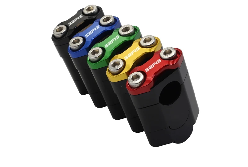 SEFIS Arc 50 handlebar risers 22mm for a motorcycle