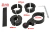 SEFIS AW mounting kit 17mm for a motorcycle