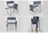 SEFIS Basic folding camping chair with table and drink holder 