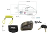 SEFIS Basic alarm disc lock for bikes for a motorcycle