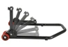 SEFIS D20 foldable universal rear paddock stand - 2in1 for a motorcycle