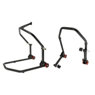 SEFIS D20 folding front head lift paddock stand and rear paddock stand set
