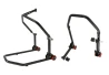 SEFIS D20 folding front head lift paddock stand and rear paddock stand set for a motorcycle