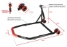 SEFIS D22 single left-sided swing arm rear paddock stand with 40.5 mm adapter for a motorcycle