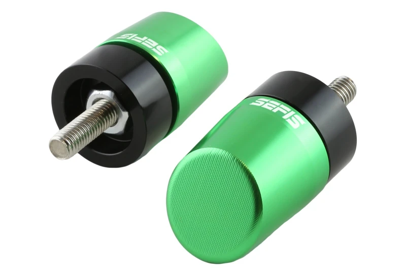 SEFIS Diamond handlebar end weights Kawasaki