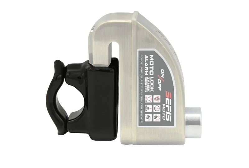 SEFIS brake lock holder for a motorcycle