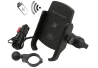 SEFIS EW 2 phone holder with wireless charging and clamp for a motorcycle