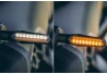 SEFIS Flow Duo LED turn lights - front pair for a motorcycle