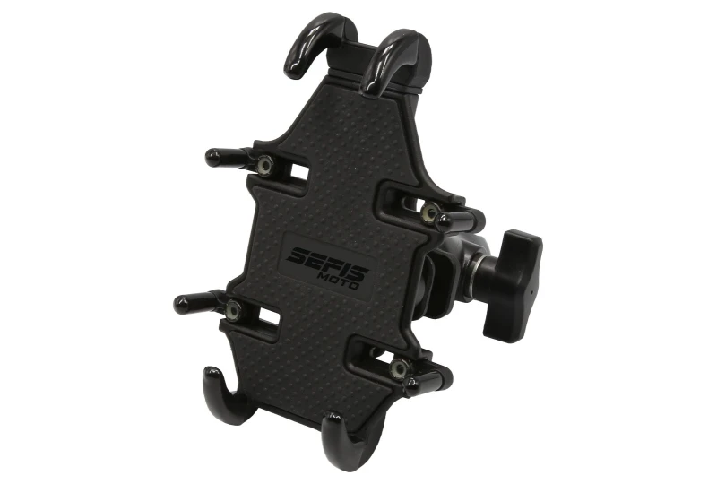 SEFIS Grab durable ABS mobile phone holder with anti-shock adapter for a motorcycle