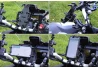 SEFIS Grab durable ABS mobile phone holder with anti-shock adapter for a motorcycle