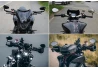 SEFIS Grave Cafe Racer mirrors Yamaha MT for a motorcycle