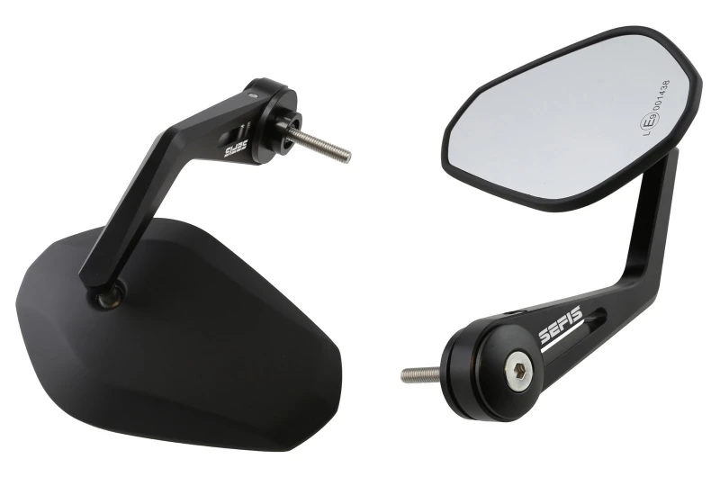 SEFIS Grave Cafe Racer mirrors Yamaha MT for a motorcycle