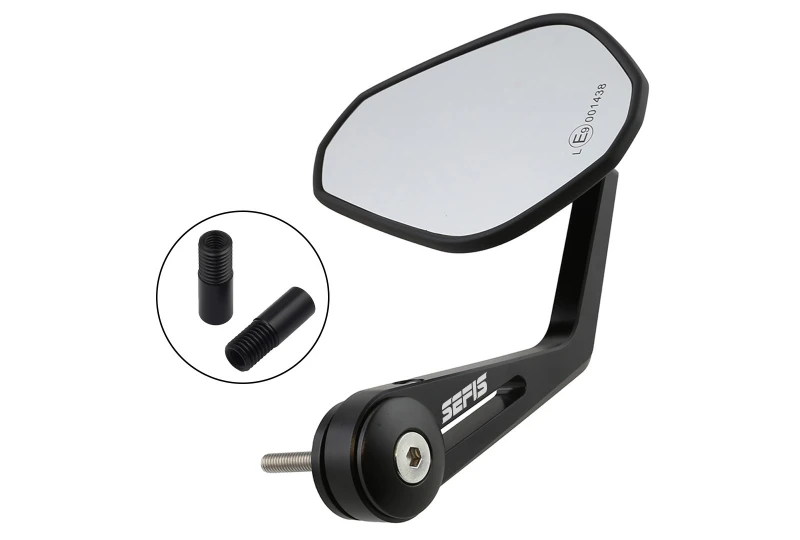 SEFIS Grave Cafe Racer mirror BMW M12 for a motorcycle