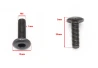 SEFIS Allen screw M6 x 20mm x 1mm - flat head for a motorcycle