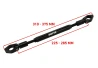 SEFIS K1 universal adjustable motorcycle handlebar cross bar 22,5–28,5cm for a motorcycle