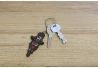 SEFIS Sefis key pendant with ring - Staffordshire bull terrier