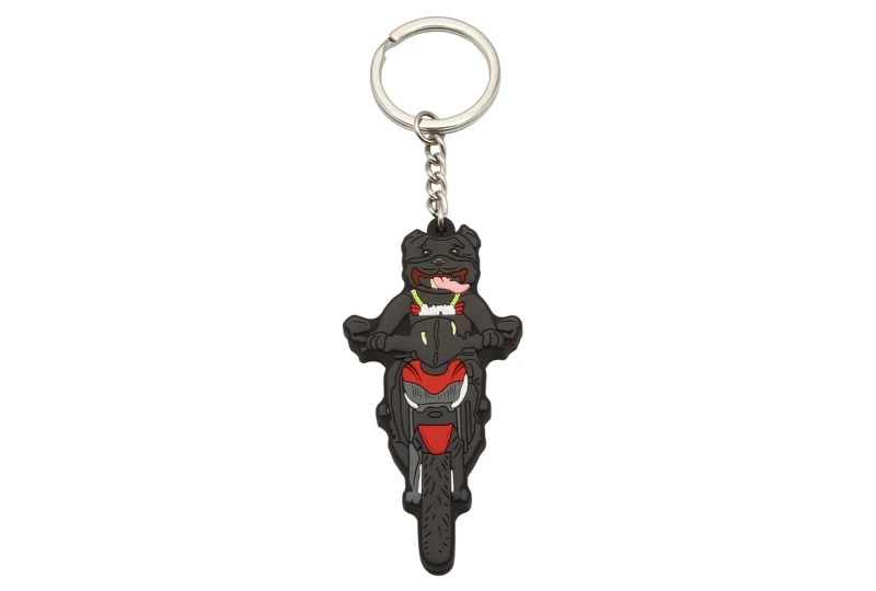 SEFIS Sefis key pendant with ring - Staffordshire bull terrier for bikers
