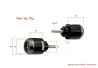 SEFIS Round handlebar end weights Honda 9mm