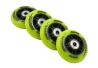 SEFIS replacement wheels for the stand fluo yellow for a motorcycle