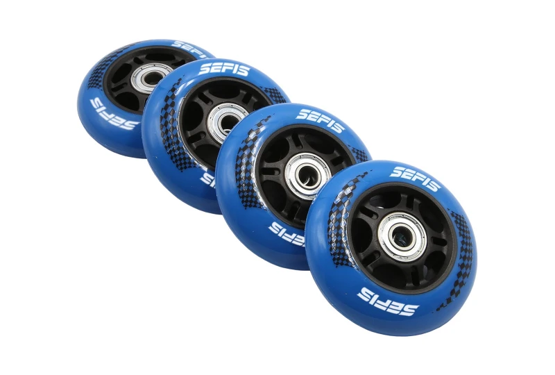 SEFIS replacement wheels for the stand blue for a motorcycle