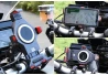 SEFIS NEO metal phone holder with 15W wireless charging BMW K 1600 GT for a motorcycle