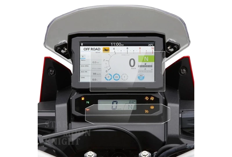SEFIS screen protector film Honda CRF1100L Africa Twin (2020+) / NT1100 (2021+) for a motorcycle