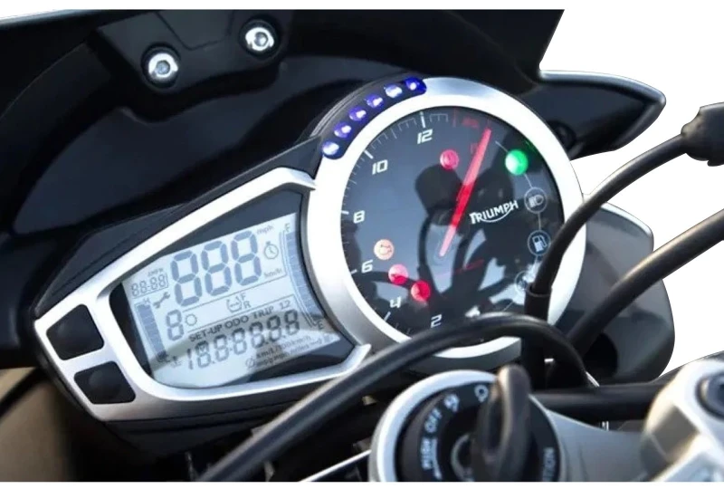 SEFIS screen protector film Triumph Speed Triple 675 for a motorcycle