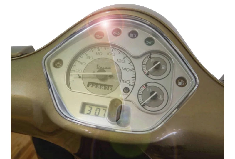 SEFIS screen protector film Vespa GTS 2014-2016 for a motorcycle
