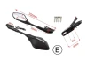 SEFIS Optic supersport mirrors with LED turn signals Suzuki for a motorcycle