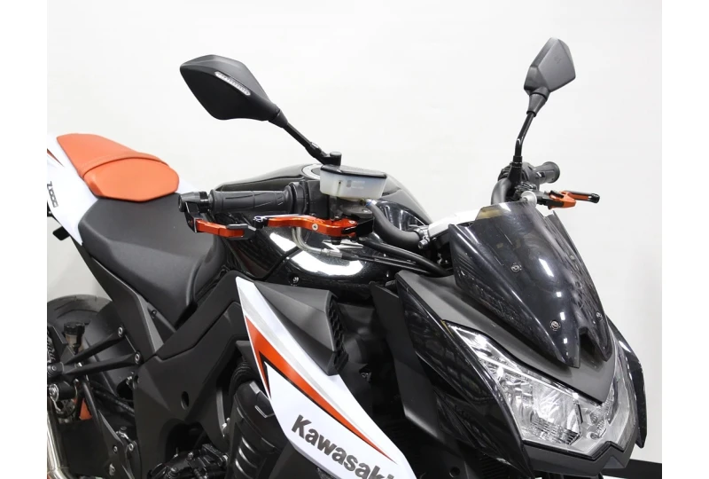 SEFIS Optic Mirrors with integrated turn signals Kawasaki Z750 / Z1000 for a motorcycle