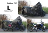 SEFIS Outdoor PVC tarpaulin for motorcycle L for a motorcycle