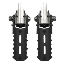 SEFIS additional footrests for frame 22-25mm black